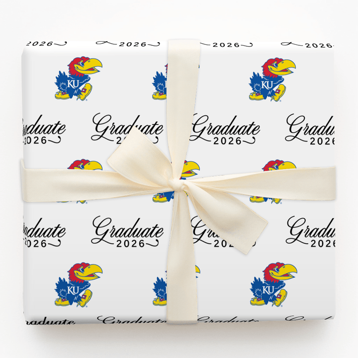 Kansas Graduate 2026 - Wrapping Paper - Aspen & Arlo