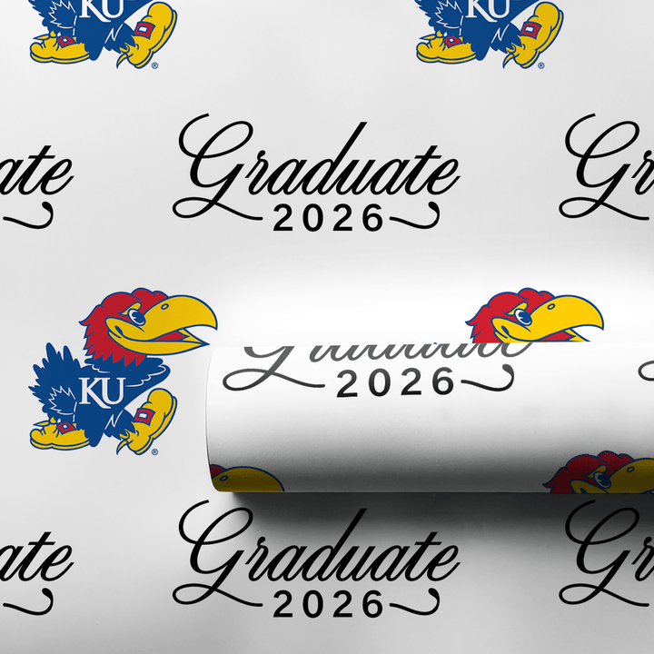 Kansas Graduate 2026 - Wrapping Paper - Aspen & Arlo