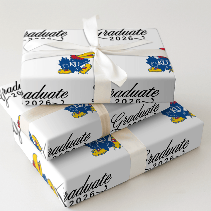 Kansas Graduate 2026 - Wrapping Paper - Aspen & Arlo