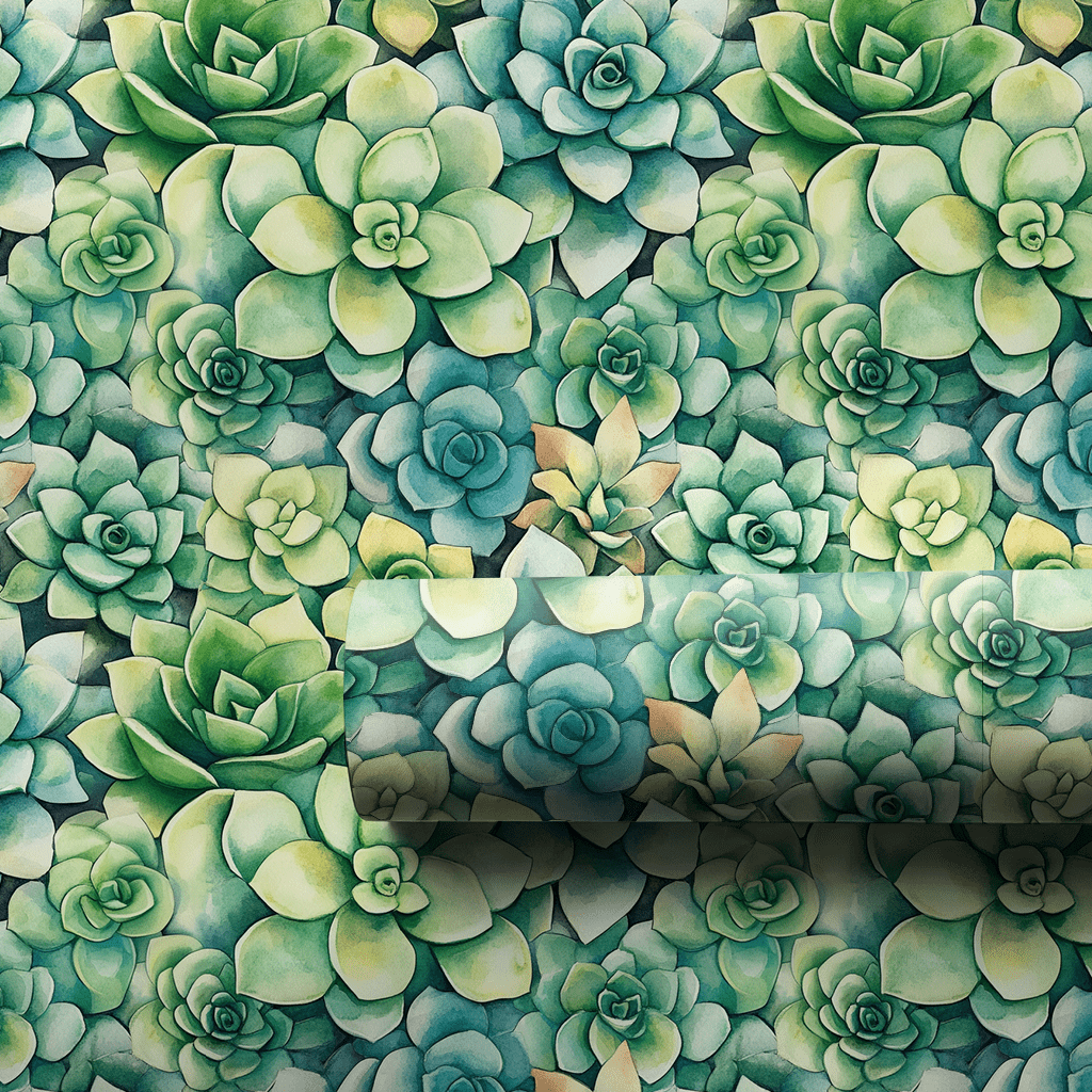 Echeveria Elegance - Wrapping Paper - Aspen & Arlo