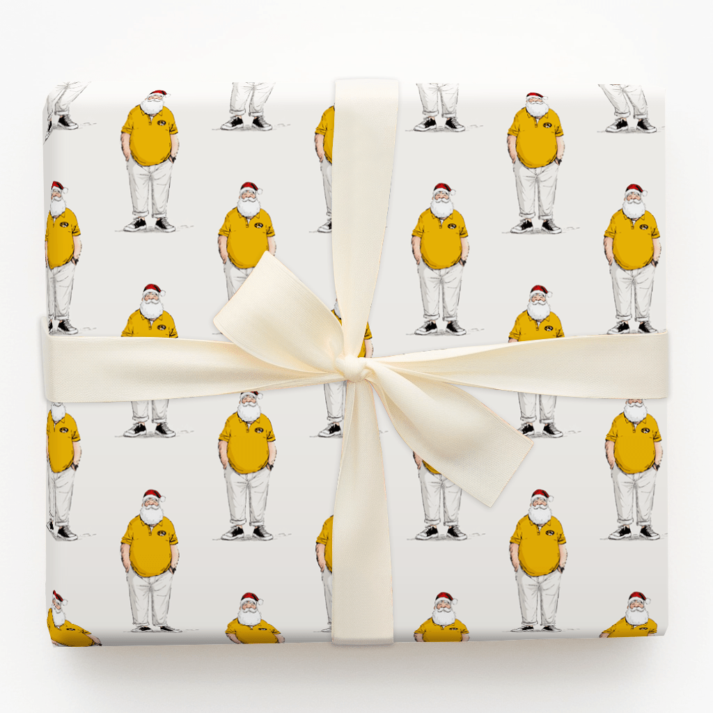 Mizzou Santa Polo - Wrapping Paper - Aspen & Arlo