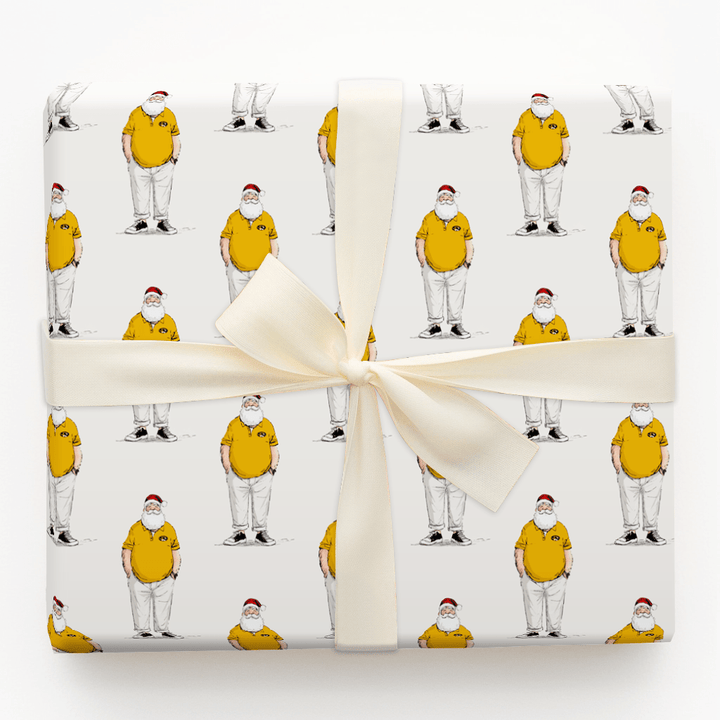 Mizzou Santa Polo - Wrapping Paper - Aspen & Arlo