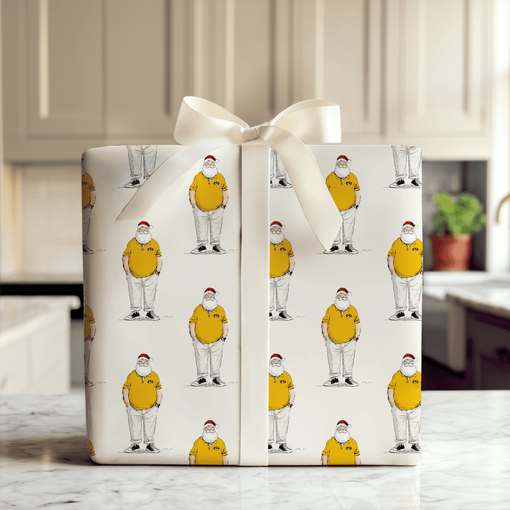 Mizzou Santa Polo - Wrapping Paper - Aspen & Arlo