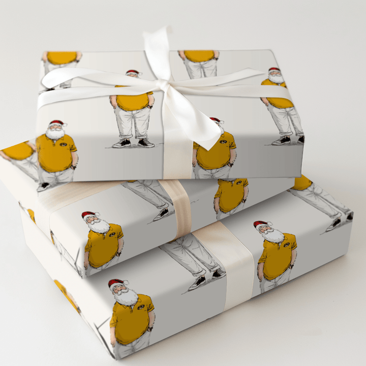 Mizzou Santa Polo - Wrapping Paper - Aspen & Arlo