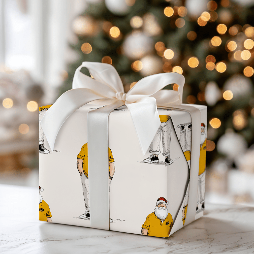 Mizzou Santa Polo - Wrapping Paper - Aspen & Arlo