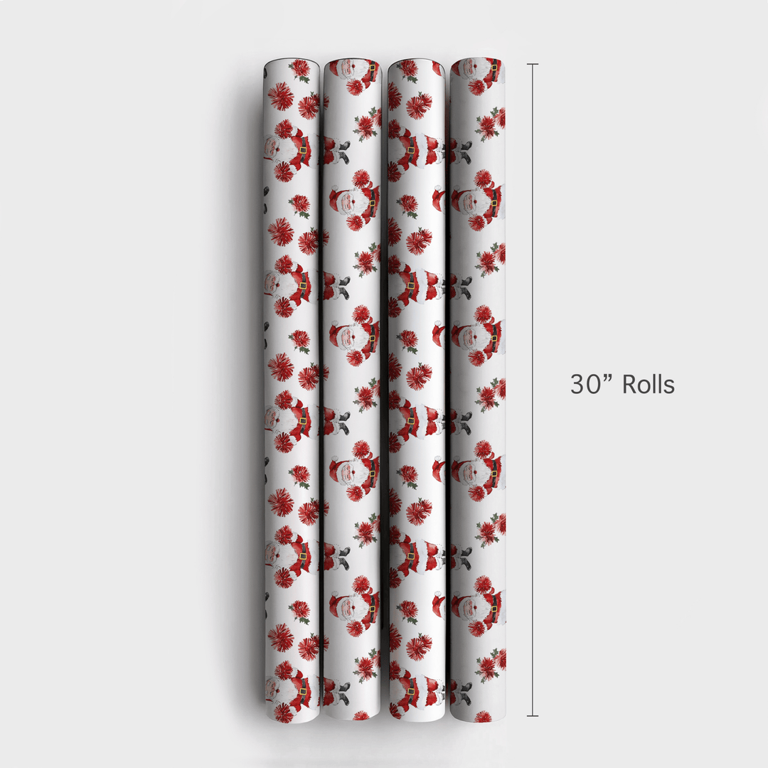 Rally Claus - Wrapping Paper - Aspen & Arlo