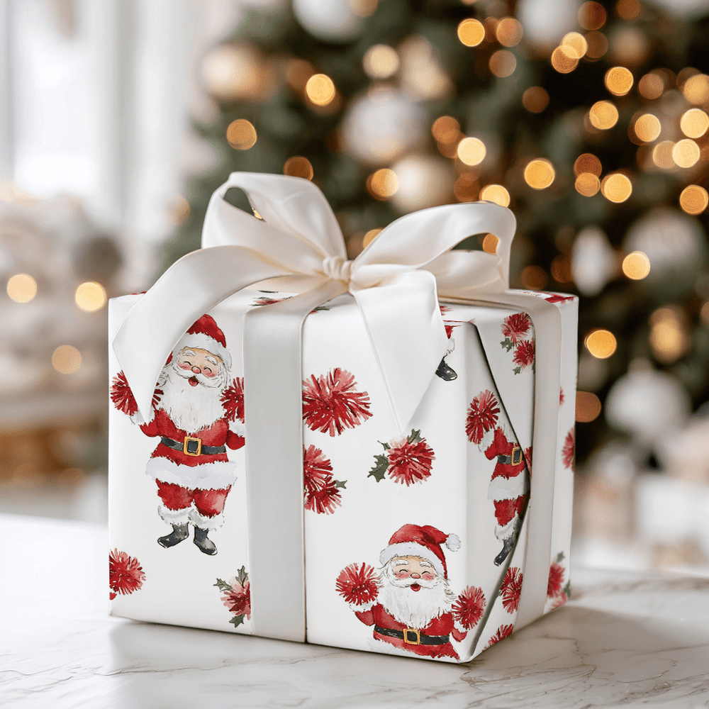 Rally Claus - Wrapping Paper - Aspen & Arlo