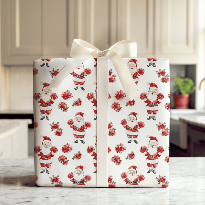 Rally Claus - Wrapping Paper - Aspen & Arlo