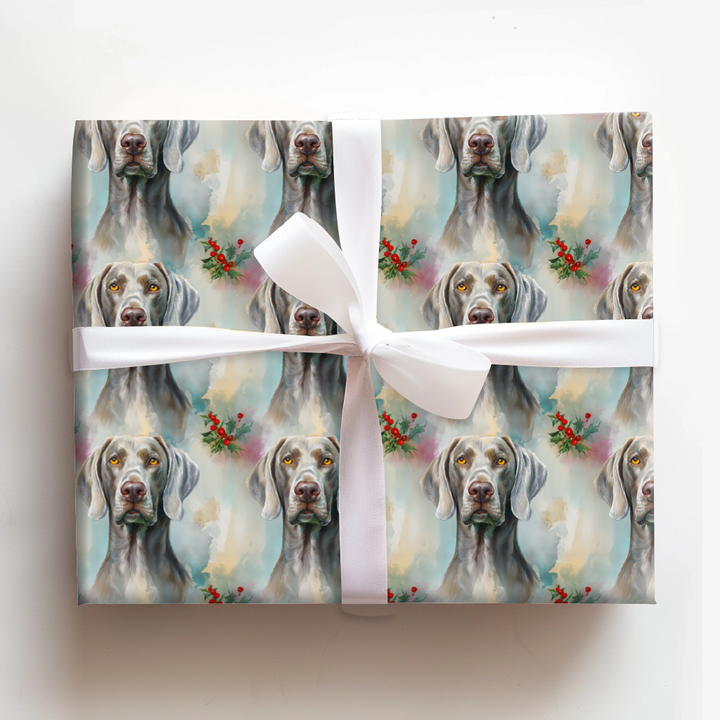 Watercolor Weimaraner