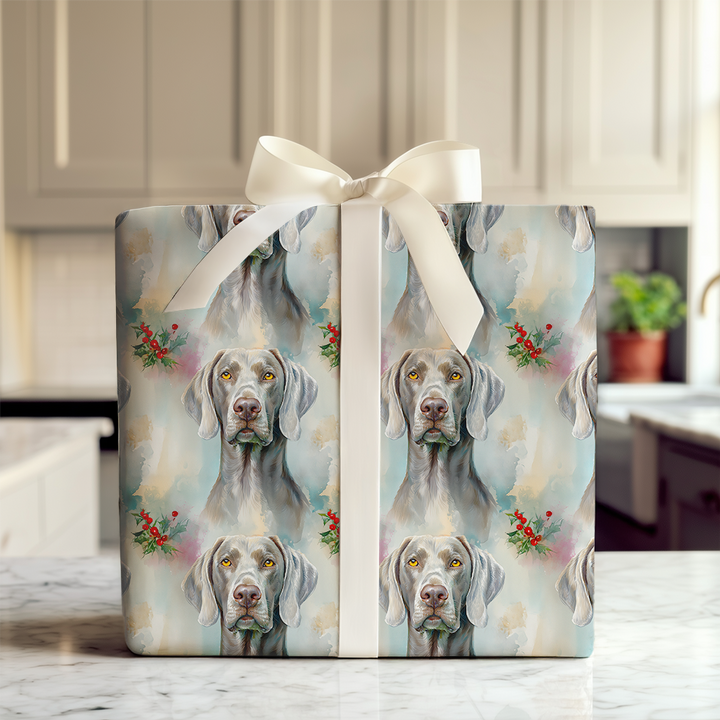 Watercolor Weimaraner