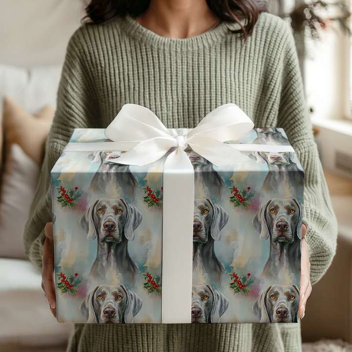 Watercolor Weimaraner