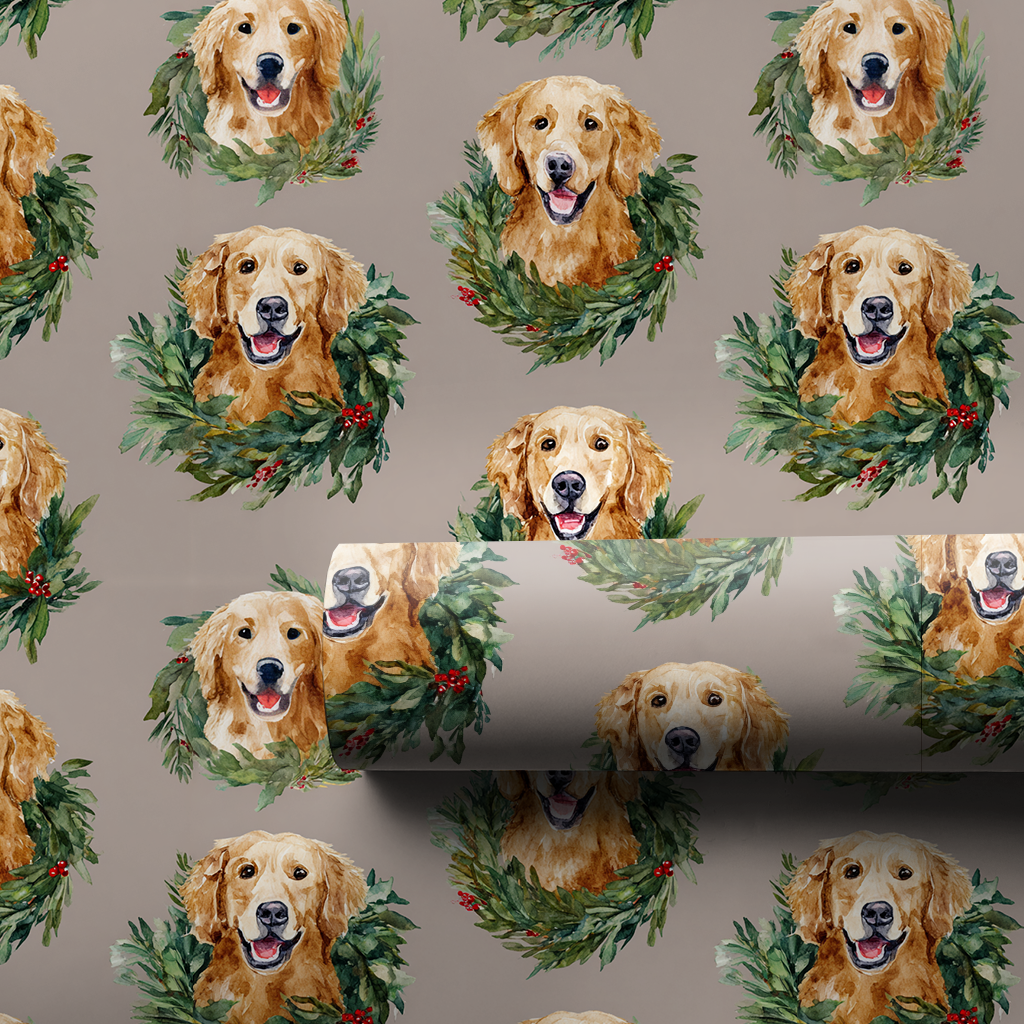 Golden Retriever Wreaths