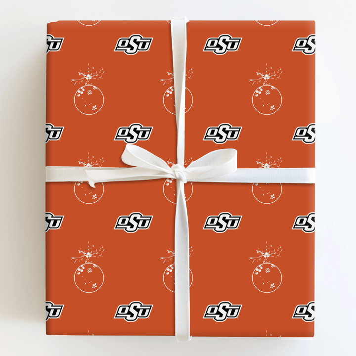 OSU Ornament - Wrapping Paper - Aspen & Arlo