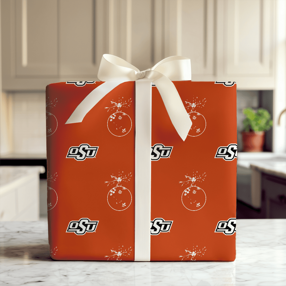 OSU Ornament - Wrapping Paper - Aspen & Arlo