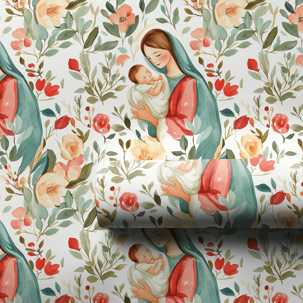 Floral Miracle - Wrapping Paper - Aspen & Arlo