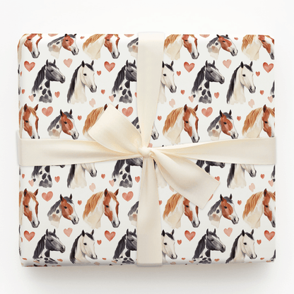 American Paint Valentine - Wrapping Paper - Aspen & Arlo