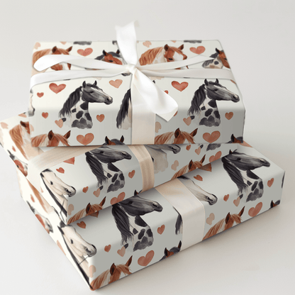 American Paint Valentine - Wrapping Paper - Aspen & Arlo