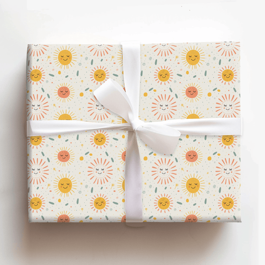 Smile with Shine - Wrapping Paper - Aspen & Arlo