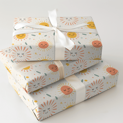 Smile with Shine - Wrapping Paper - Aspen & Arlo