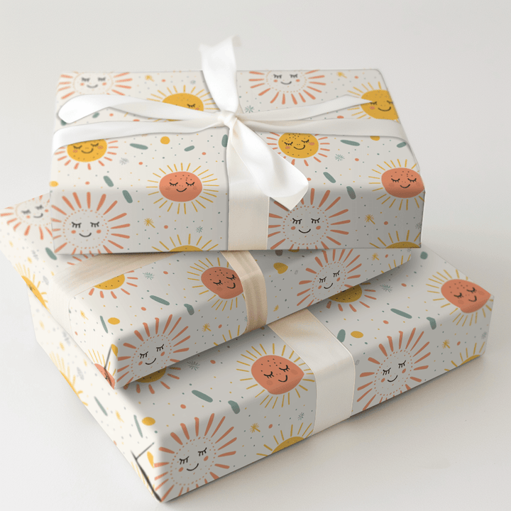 Smile with Shine - Wrapping Paper - Aspen & Arlo
