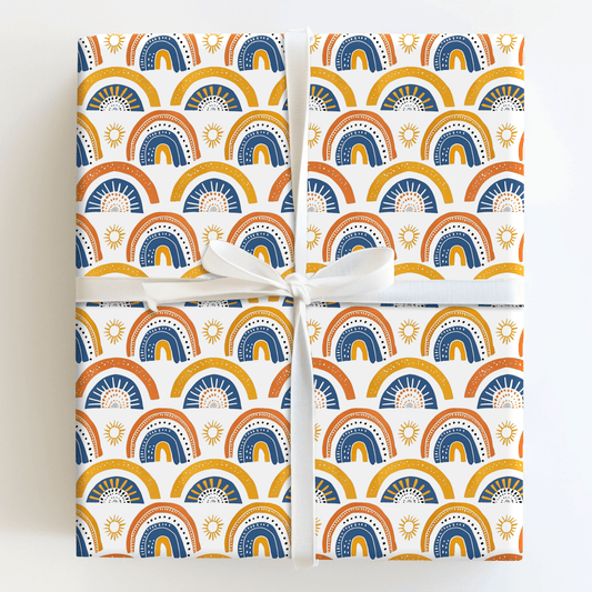 Rainbow Splash - Wrapping Paper - Aspen & Arlo