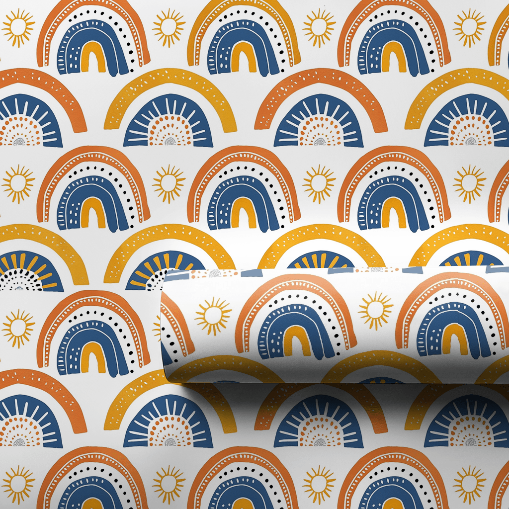 Rainbow Splash - Wrapping Paper - Aspen & Arlo