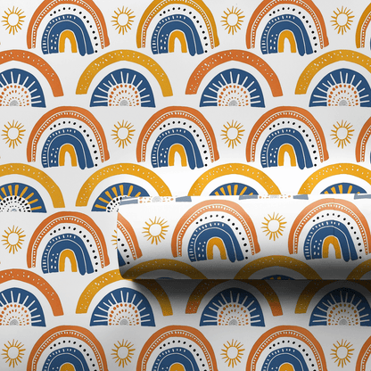 Rainbow Splash - Wrapping Paper - Aspen & Arlo