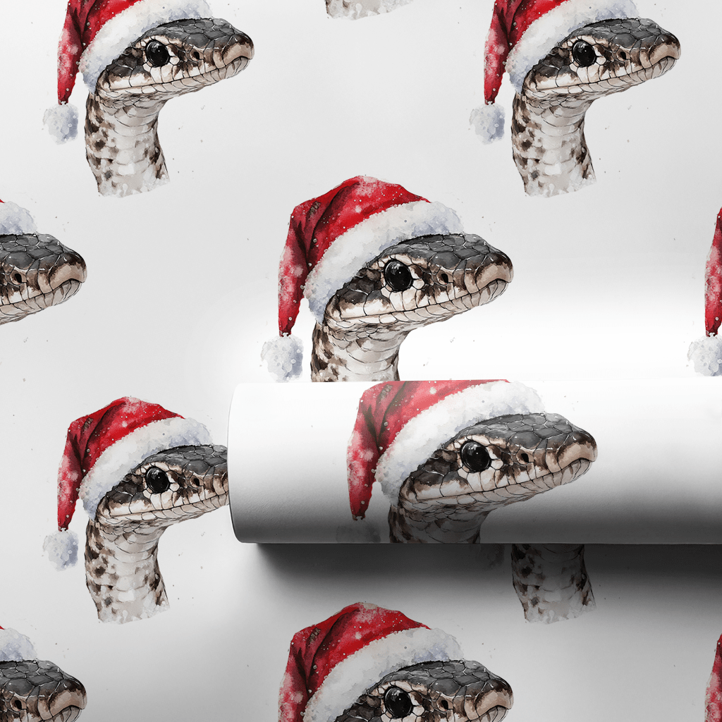 Snakes on a Sleigh - Wrapping Paper - Aspen & Arlo