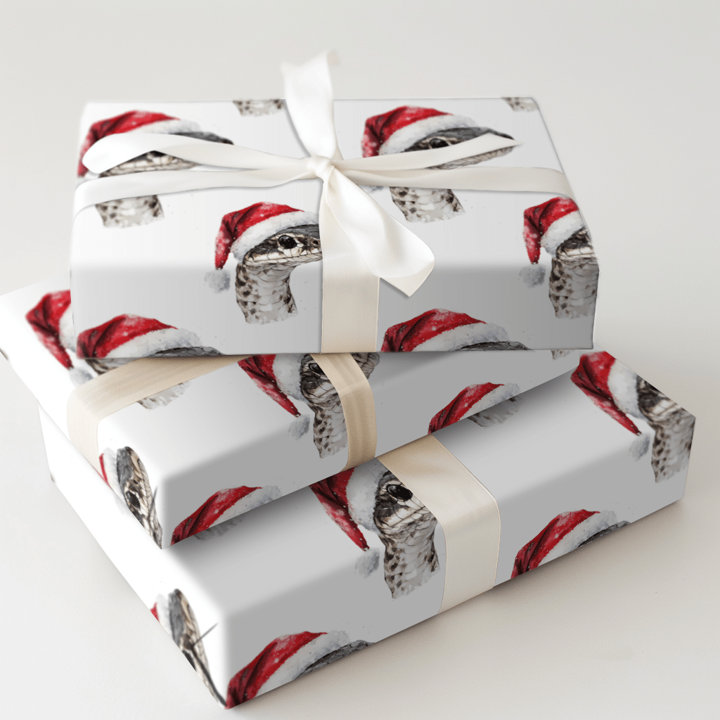 Snakes on a Sleigh - Wrapping Paper - Aspen & Arlo