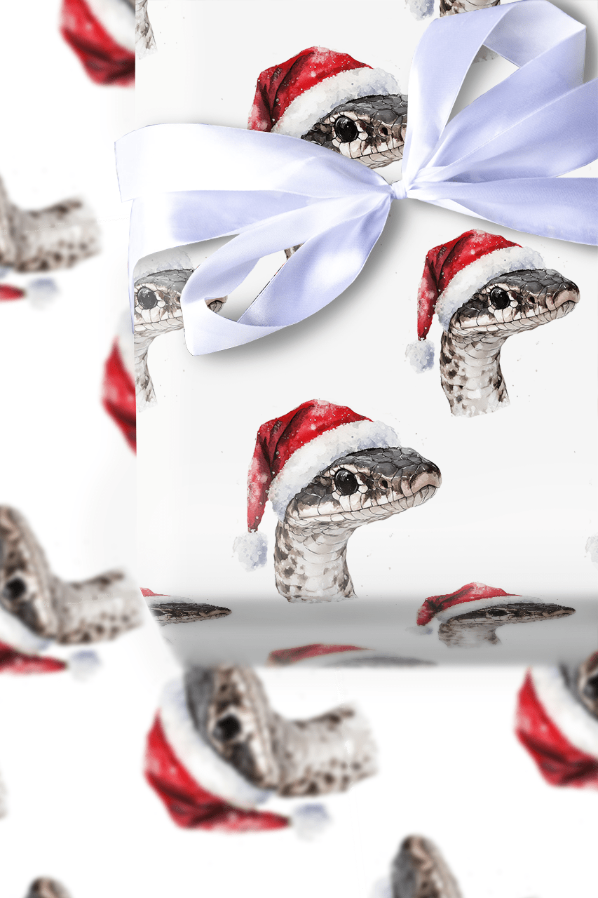 Snakes on a Sleigh - Wrapping Paper - Aspen & Arlo