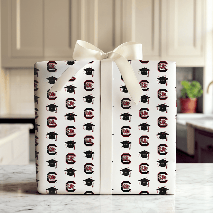 Hats off to the SC Grad - Wrapping Paper - Aspen & Arlo