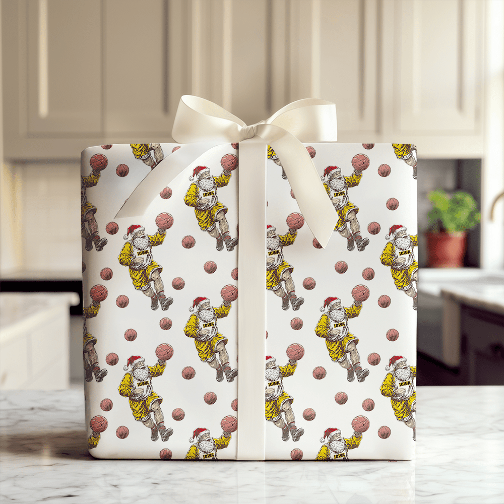 Black & Gold Jingle Jam - Wrapping Paper - Aspen & Arlo
