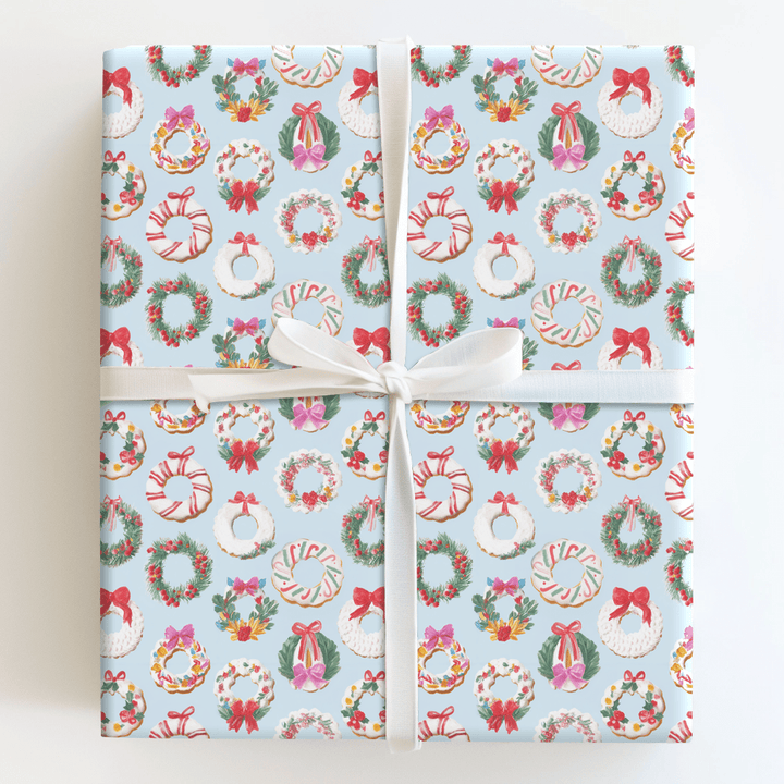 Cookie Wreaths - Wrapping Paper - Aspen & Arlo