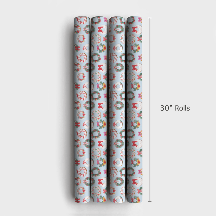 Cookie Wreaths - Wrapping Paper - Aspen & Arlo
