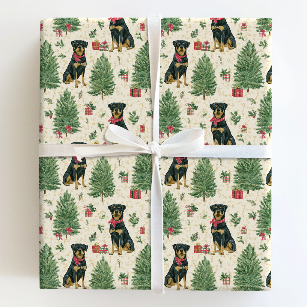 Rottweiler & Evergreens