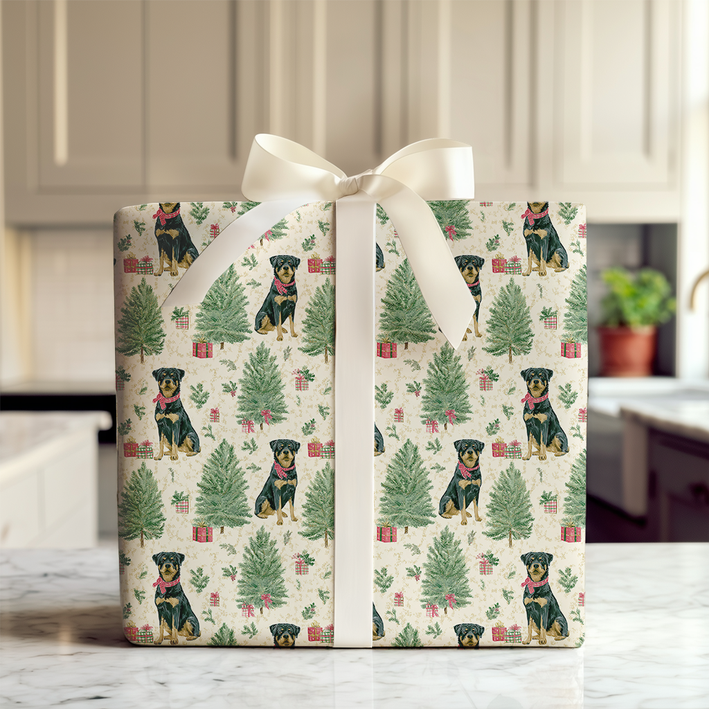 Rottweiler & Evergreens