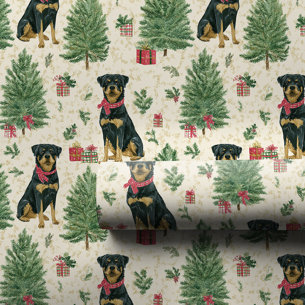 Rottweiler & Evergreens