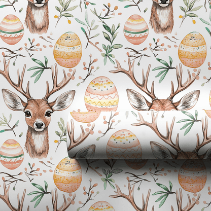 Deerly Easter Eggs - Wrapping Paper - Aspen & Arlo