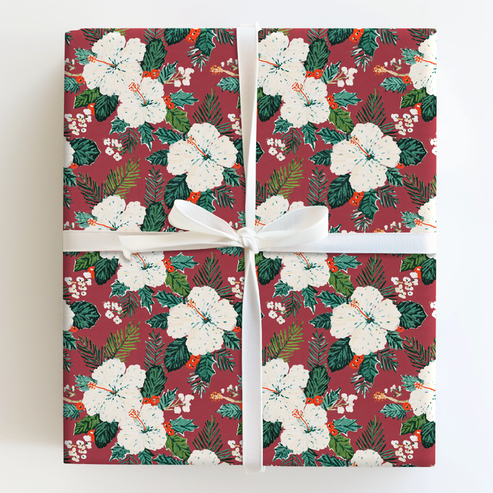 Tropical Hibiscus Toile