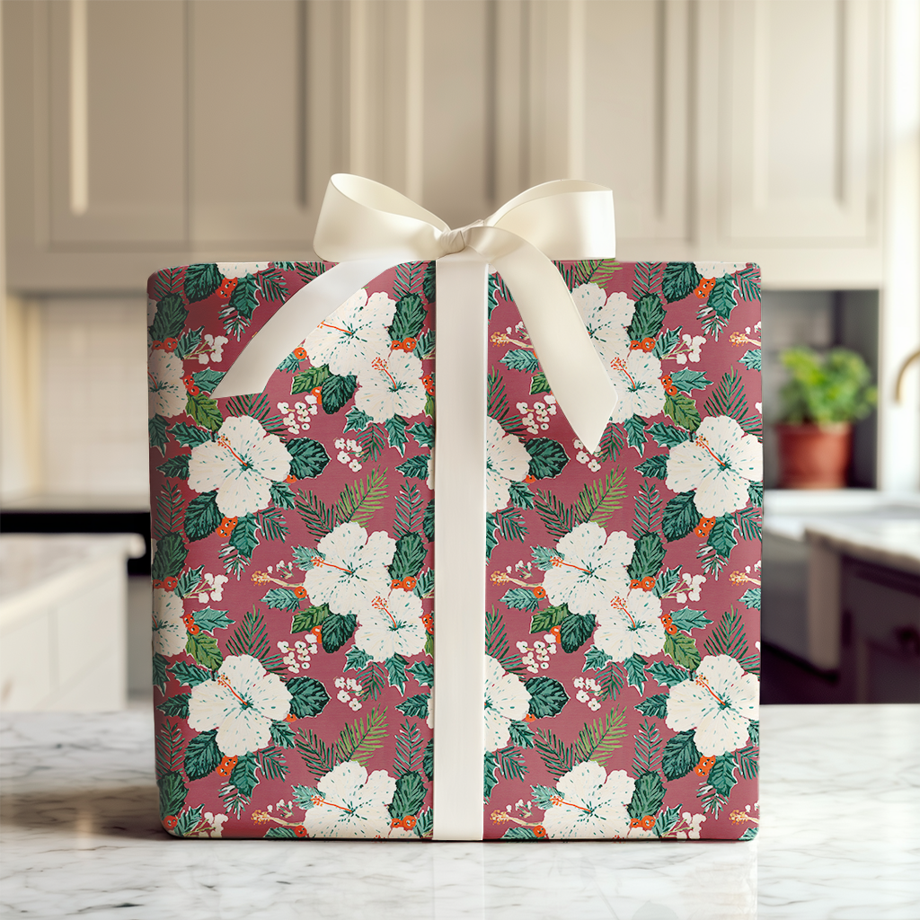 Tropical Hibiscus Toile