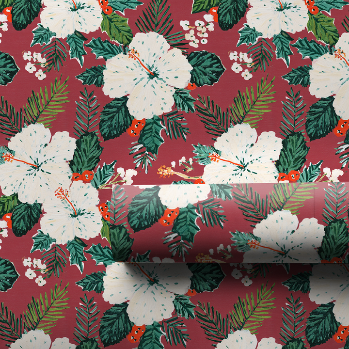 Tropical Hibiscus Toile