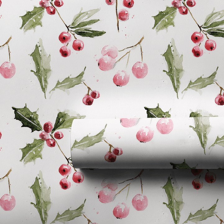 Berry Bright - Wrapping Paper - Aspen & Arlo