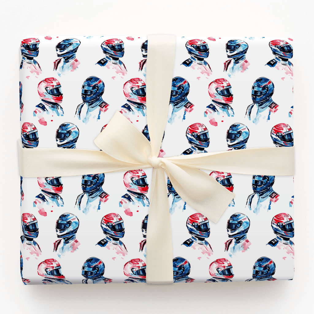 Helmet to Harness - Wrapping Paper - Aspen & Arlo