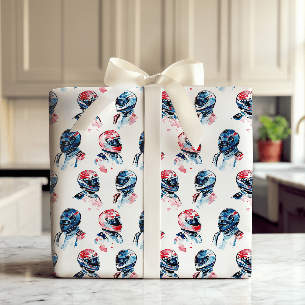 Helmet to Harness - Wrapping Paper - Aspen & Arlo