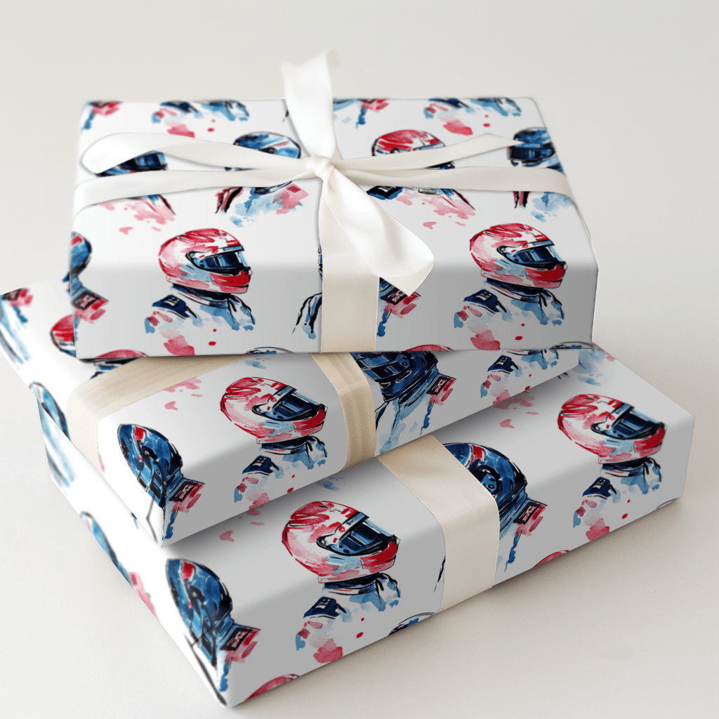 Helmet to Harness - Wrapping Paper - Aspen & Arlo