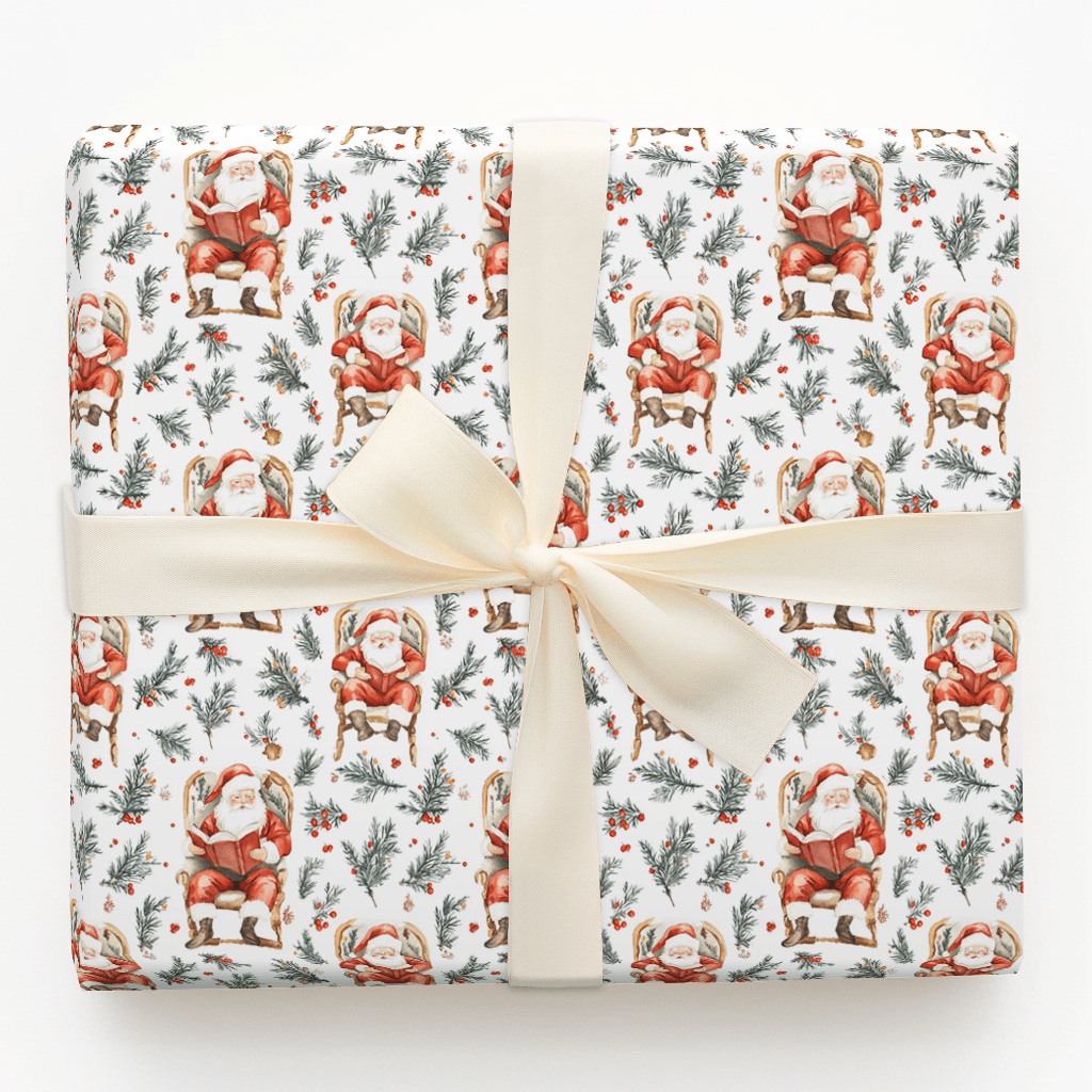 The Chronicles of Claus - Wrapping Paper - Aspen & Arlo