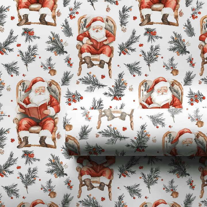 The Chronicles of Claus - Wrapping Paper - Aspen & Arlo