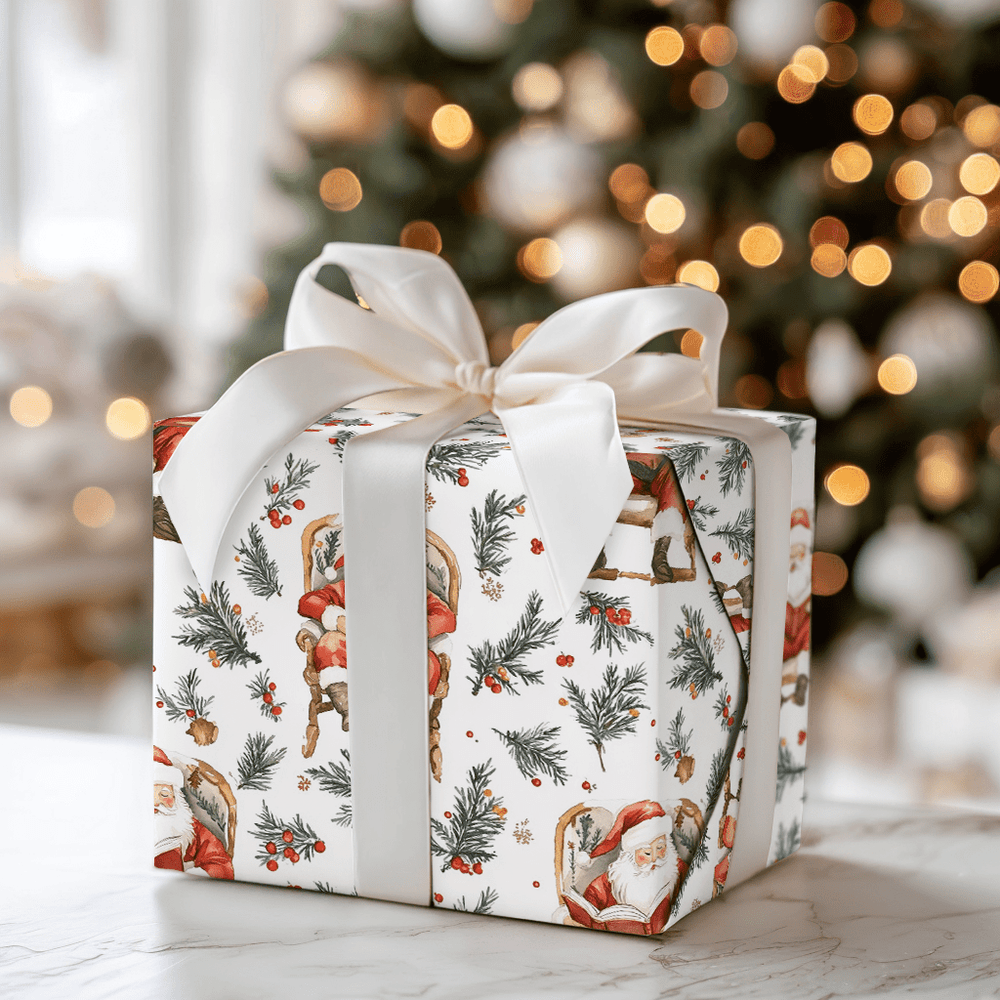 The Chronicles of Claus - Wrapping Paper - Aspen & Arlo