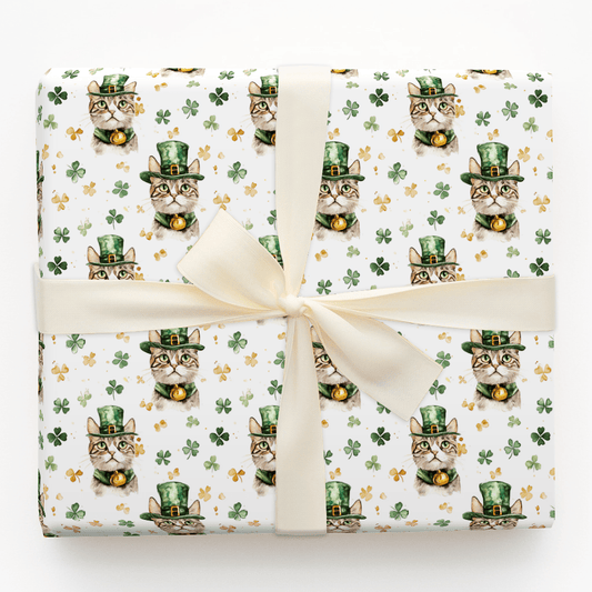 Leprechaun American Wirehair - Wrapping Paper - Aspen & Arlo
