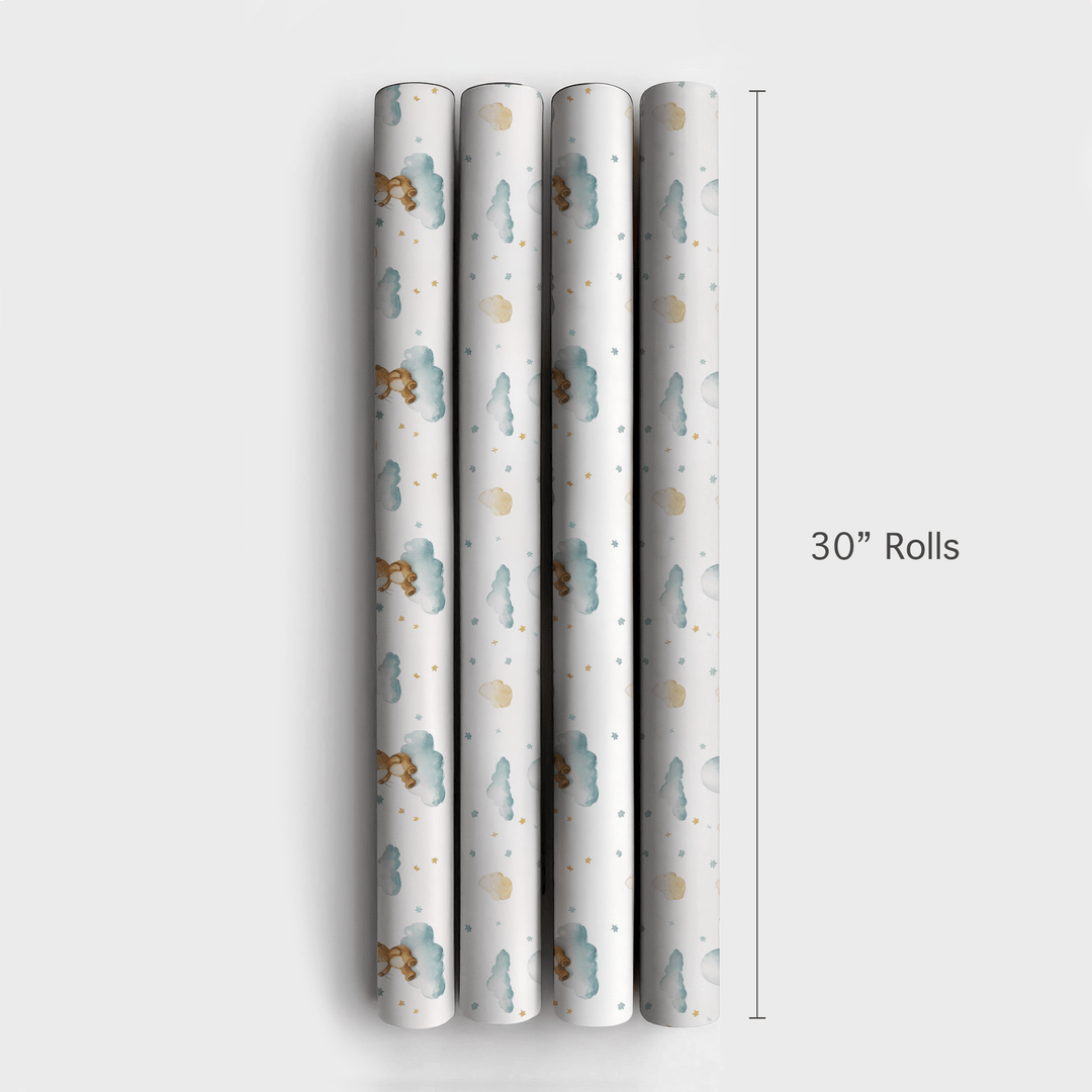 Bearly Floating - Wrapping Paper - Aspen & Arlo